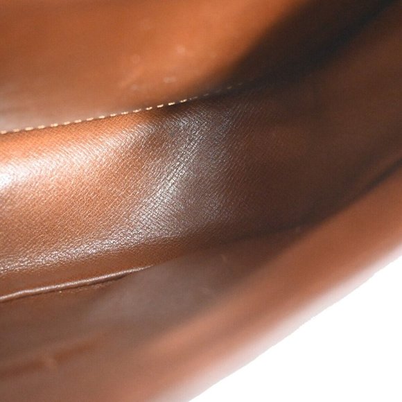 LOUIS VUITTON Saint Cloud MM Shoulder Bag Monogram Leather Brown M51243 33SH496 - Picture 14 of 16